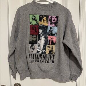 Taylor Swift The Eras Tour Multicolor Graphic Sweatshirt